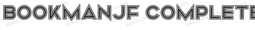 BookmanJF Complete字体转换